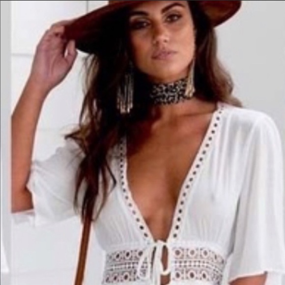 Beach swimsuit  coverup beach dress bikini coverup - Picture 3 of 9